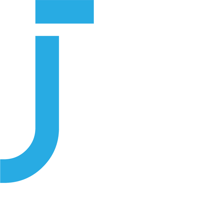 JM-Logo Blau Weiß